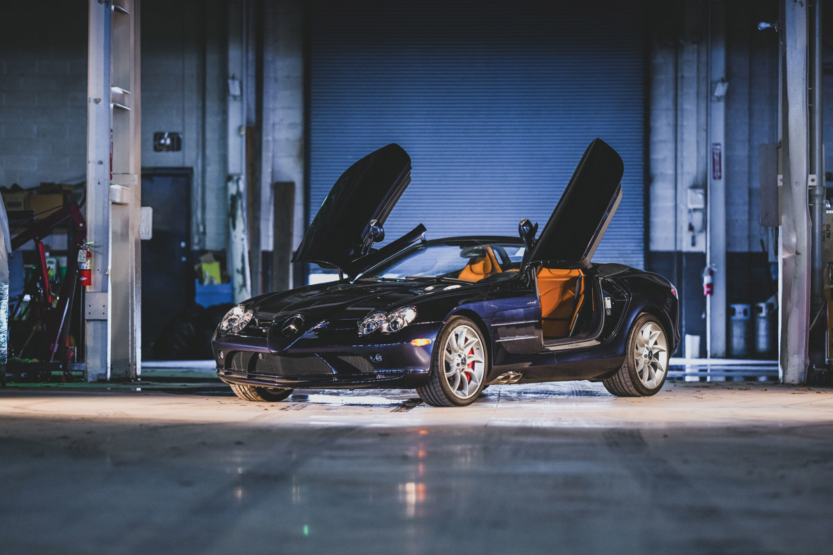 2009 Mercedes-Benz SLR McLaren Roadster offered at RM Sotheby’s Amelia Island live auction 2020